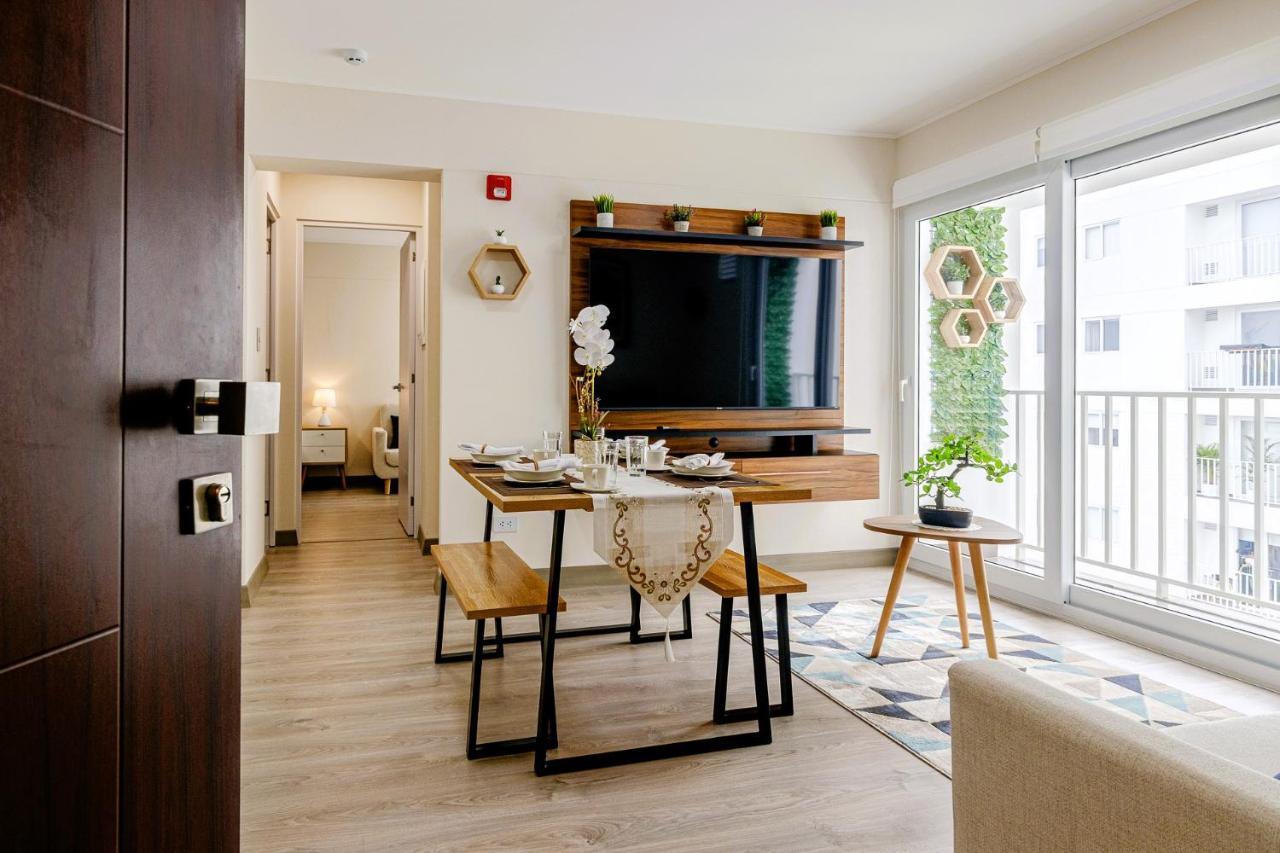 Peaceful 2Br Apartment W Balconies N Parking Lima Kültér fotó